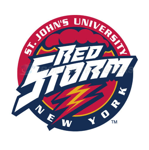 St. Johns Red Storm Iron-on Stickers (Heat Transfers)NO.6360